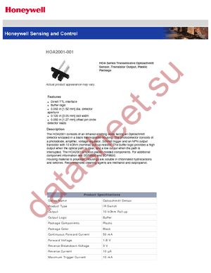 HOA2001-001 datasheet  